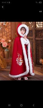 Mooie rode cape met capuchon voor meisjes, Ophalen of Verzenden, Zo goed als nieuw, Geen merk, Meisje