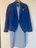 Bandolera set maat 34. Blazer,  broek,  jurk, blouse, pochet, Kostuum of Pak, Blauw, Ophalen of Verzenden, Maat 34 (XS) of kleiner