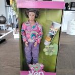 Barbie ken totally hair nrfb van mattel 1991., Verzamelen, Ophalen of Verzenden, Zo goed als nieuw, Pop