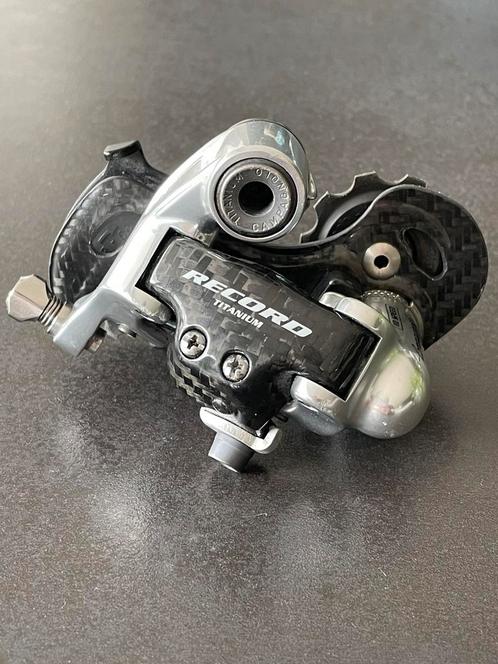 Campagnolo Record Titanium 10 speed, Fietsen en Brommers, Fietsonderdelen, Zo goed als nieuw, Racefiets, Ophalen of Verzenden