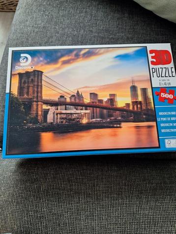 3d puzzel brooklyn bridge  beschikbaar voor biedingen