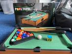 Mini pool tafel, Sport en Fitness, Ophalen of Verzenden, Zo goed als nieuw, Pooltafel