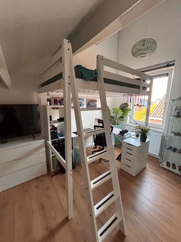 IKEA STORÅ hoogslaper wit – 140200 cm (inclusief matras) beschikbaar voor biedingen