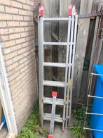 Aluminium Ladder - Multifunctioneel, Doe-het-zelf en Verbouw, Ladders en Trappen, Ophalen, Gebruikt, Ladder, Opvouwbaar of Inschuifbaar