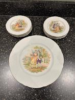 Mooi oud 9 delig Bavaria Schuman Arzberg servies., Gebruikt, Ophalen of Verzenden, Bord(en), Overige stijlen