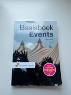 Basisboek Events, Boeken, Studieboeken en Cursussen, Ophalen of Verzenden, Beta, HBO, Harry Heithuis