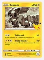 Zekrom pokemon kaart, Hobby en Vrije tijd, Verzamelkaartspellen | Pokémon, Ophalen of Verzenden, Nieuw, Losse kaart