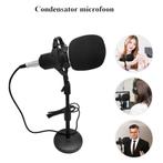 Studio Condensator Microfoon set compleet, tafel statief, Ka, Muziek en Instrumenten, ., Nieuw, Ophalen of Verzenden, .