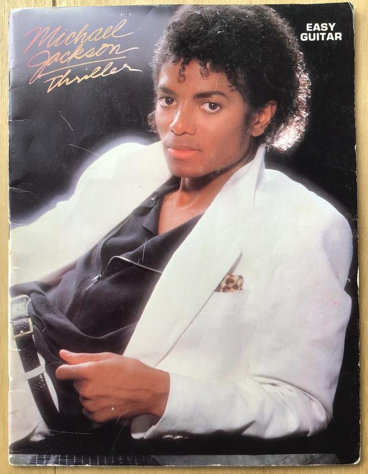 Michael Jackson Thriller - easy guitar / gitaar bladmuziek, Muziek en Instrumenten, Bladmuziek, Gebruikt, Artiest of Componist