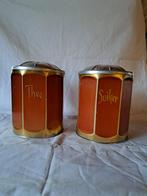Vintage Thee & Suiker Blikken, Ophalen of Verzenden, Gebruikt