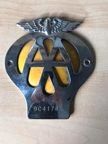 Badge Embleem Grille Oldtimer AA Automobile Association UK beschikbaar voor biedingen