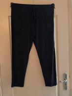 Tricot broek 52/54 donkerblauw/wit polka dot, Kleding | Dames, Ophalen of Verzenden, Nieuw, Blauw, Broek of Spijkerbroek