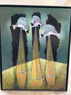 Verlichte vissen, Antiek en Kunst, Kunst | Schilderijen | Modern, Ophalen of Verzenden