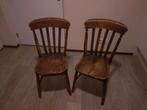 2 houten stoelen, Antiek en Kunst, Antiek | Meubels | Stoelen en Banken, Ophalen