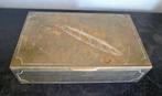 Antieke bronzen sigaren kist humidor, Antiek en Kunst, Ophalen of Verzenden