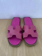 Hermes Slippers - Prachtige Zomerschoenen, Ophalen of Verzenden, Nieuw, Roze, Slippers