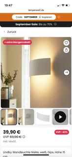 Lindby Naike Wandlamp - Nieuw in doos, Huis en Inrichting, Lampen | Wandlampen, Ophalen of Verzenden, Nieuw