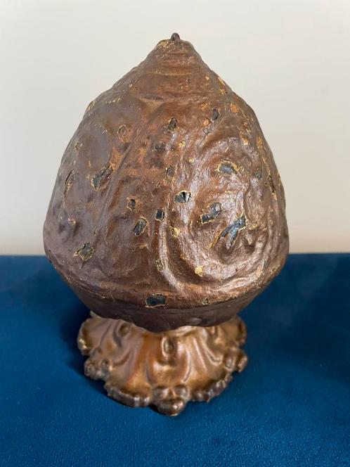 Stijlvolle gestileerde gietijzeren dennenappel | 1900-1950, Antiek en Kunst, Curiosa en Brocante, Ophalen
