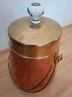 doofpot geel & rood koper, Antiek en Kunst, Antiek | Koper en Brons, Ophalen, Koper