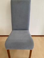 2 Eetkamer stoelen, Huis en Inrichting, Ophalen, Gebruikt, Twee, Blauw