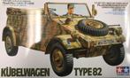 Coelianmodels, Tamiya 35213, Kubelwagen Type 82 1/35, € 21,-, Hobby en Vrije tijd, 1:32 tot 1:50, Nieuw, Tamiya, Ophalen of Verzenden