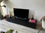 Zwarte TV meubel kast, Huis en Inrichting, Kasten | Televisiemeubels, Ophalen, Zo goed als nieuw, 25 tot 50 cm, Minder dan 100 cm