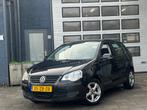 Volkswagen Polo 1.4-16V Optive | Elek-Pakket | Airco | 5-DRS, Auto's, Voorwielaandrijving, Gebruikt, 4 cilinders, Zwart