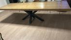 Grote tafel te koop, 10 personen , matrix poot, Ophalen, Gebruikt, Eikenhout, 200 cm of meer