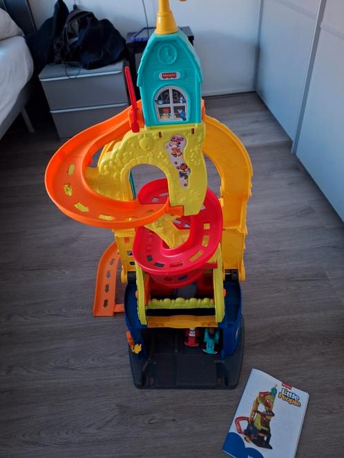 Fisher price Garage, Kinderen en Baby's, Speelgoed | Vtech, Zo goed als nieuw, Ophalen