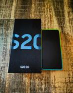 Schadevrije Samsung S20 5GB 128GB Cloud Bleu doos + hoesje, 128 GB, Ophalen of Verzenden, Zo goed als nieuw, Zwart