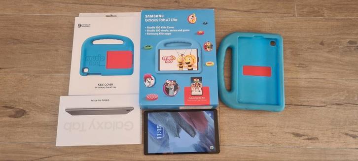 Samsung Galaxy tab A7 Lite Kids studio 100, Computers en Software, Android Tablets, Zo goed als nieuw, 8 inch, 32 GB, Ophalen of Verzenden