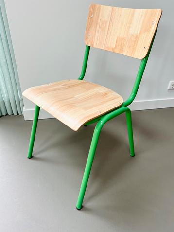 Industriële (school) stoel - 6 stuks beschikbaar voor biedingen
