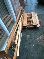 Houten balken, planken en pallet, Doe-het-zelf en Verbouw, Hout en Planken, Geïmpregneerd, Gebruikt, 25 tot 50 mm, Ophalen of Verzenden
