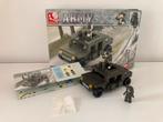 Sluban bouwstenen army jeep (M38-B0297), Ophalen of Verzenden, Gebruikt, Overige merken