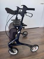 Rollator Topro Carbon Pegasus – Donkerblauw, Ophalen of Verzenden, Opvouwbaar, Zo goed als nieuw