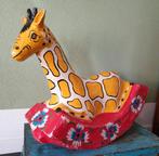 Vintage hobbel giraffe, Antiek en Kunst, Ophalen of Verzenden