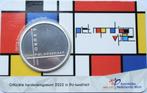 Nederland 5 euro 2022 (coincard, BU, Piet Mondriaan Vijfje), Postzegels en Munten, Munten | Europa | Euromunten, Ophalen of Verzenden