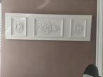 Decoratieve Franse deur, wit geverfd, Ophalen of Verzenden, Gebruikt