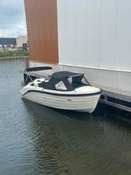Oud Huijzer 570 tender/consoleboot met Suzuki 60 pk 4 takt, Watersport en Boten, Sloepen, Ophalen, Gebruikt, 3 tot 6 meter, Buitenboordmotor