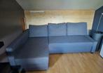 Ikea Friheten slaapbank zgan grijs, Huis en Inrichting, Ophalen, Tweepersoons, 140 cm, Zo goed als nieuw