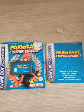 Nintendo Game Boy Advance Game Mario Kart Super Circuit beschikbaar voor biedingen