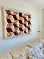 Groot! vintage design wandkleed van echt vacht 70s stijl, Huis en Inrichting, Stoffering | Behang, Ophalen of Verzenden, Minder dan 10 m²