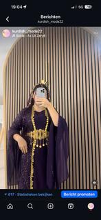 Kurdish Jurk - Prachtige Traditionele Jurk, Maat 38/40 (M), Paars, Ophalen of Verzenden, Zo goed als nieuw