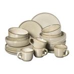 Xenos | Beige serviesset 20 delig - 4 persoons, Ophalen