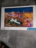 Clementoni Puzzel - Las Vegas - 6000 stukjes, Hobby en Vrije tijd, Ophalen of Verzenden, Meer dan 1500 stukjes, Zo goed als nieuw