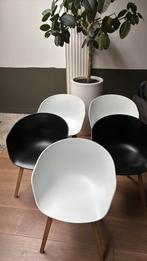 5 HAY AAC22 stoelen, Huis en Inrichting, Stoelen, Gebruikt, Wit, Vijf, Zes of meer stoelen, Ophalen