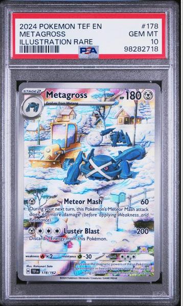 Metagross 178 psa 10 beschikbaar voor biedingen
