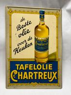 Reclamebord tafelolie chartreux, Ophalen of Verzenden, Zo goed als nieuw, Reclamebord