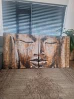 Boeddha schilderij van Juul - Twee Delig, Antiek en Kunst, Ophalen