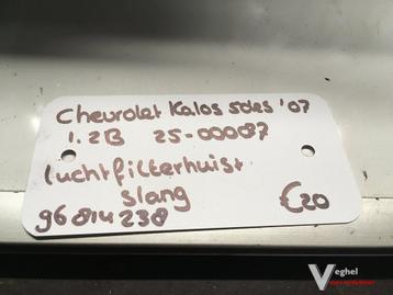 Chevrolet Kalos 2007 1.2 B 2500087 Luchtfilterhuis met slang beschikbaar voor biedingen